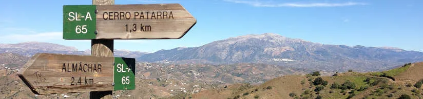 Vandringsleder runt Almáchar i Andalusien | Casa de Luz